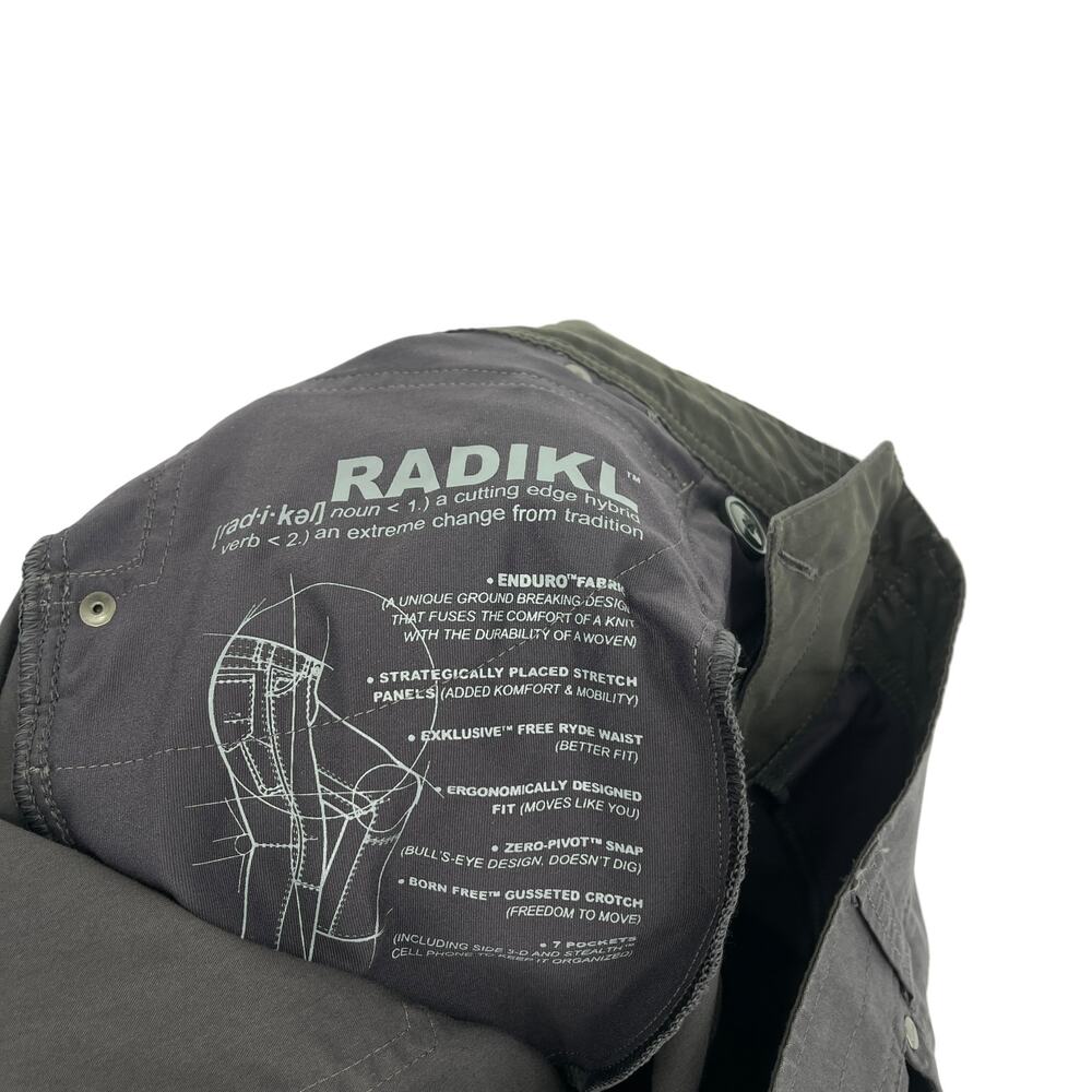 Kuhl Radikl Hiking Pants Mens Gray Outdoor Stretch Size 40 x 30 Trail Hiking - Picture 10 of 10